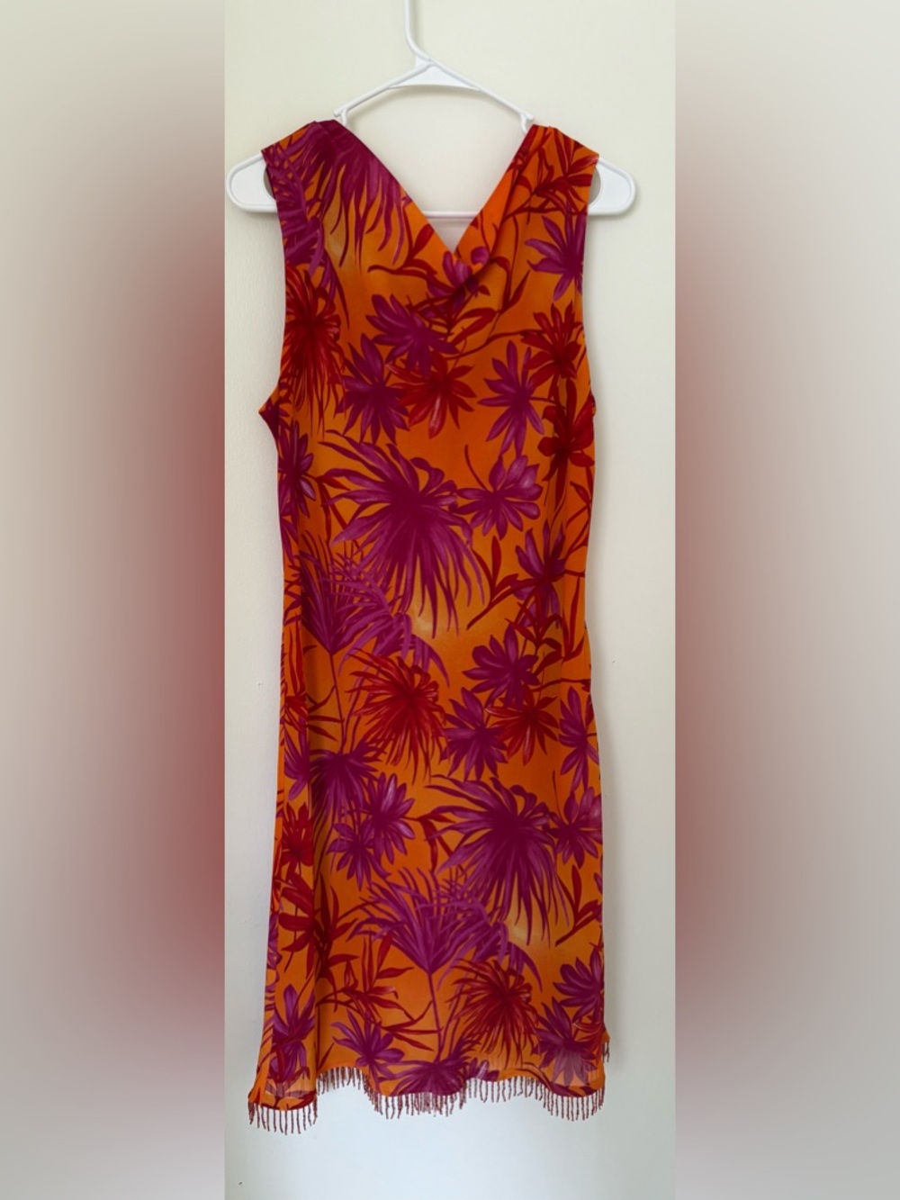 Donna Ricco Vintage style floral dress size 14